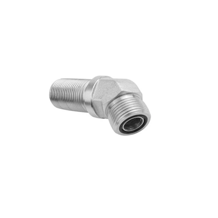 45° ORFS Bulkhead Elbow Pipe Fitting