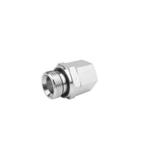 BSPP Male to JIC Female Straight Adapter