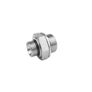 BSPP Male Encapsulated Seal Straight Adapter