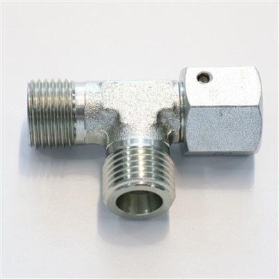 Barrel Tee Fittings With Swivel Nut